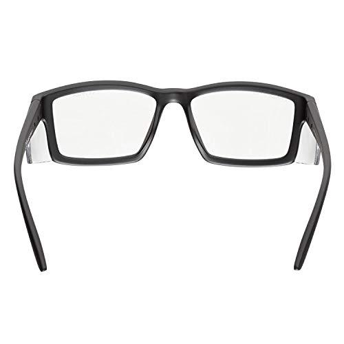 voltX voltX \'VISION\' Safety Readers, Full Lens Magnified Reading Safety Glasses (+3.0 Dioptre, Clear lens) ANSI Z87.1+ & CE EN166F - Anti fog coated UV400 lens