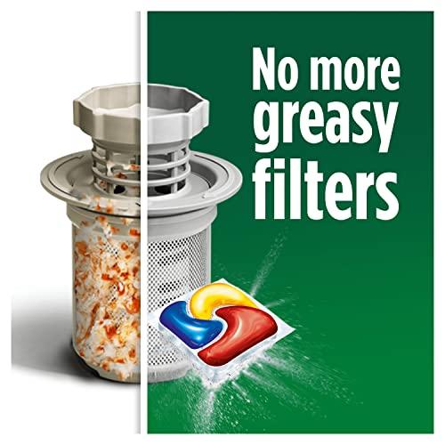 Fairy Fairy Platinum Plus All-In-1 Dishwasher Tablets Bulk, Fairy Dishwasher Tablets Platinum Plus, 42 Tablets, Lemon, With Anti-Dull Technology & Rinse Aid Action
