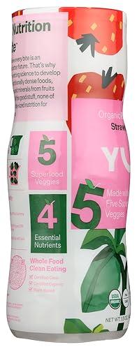 BFYSYO Yumi Organic Strawberry Basil Rice-Free Puffs, 1.5 OZ