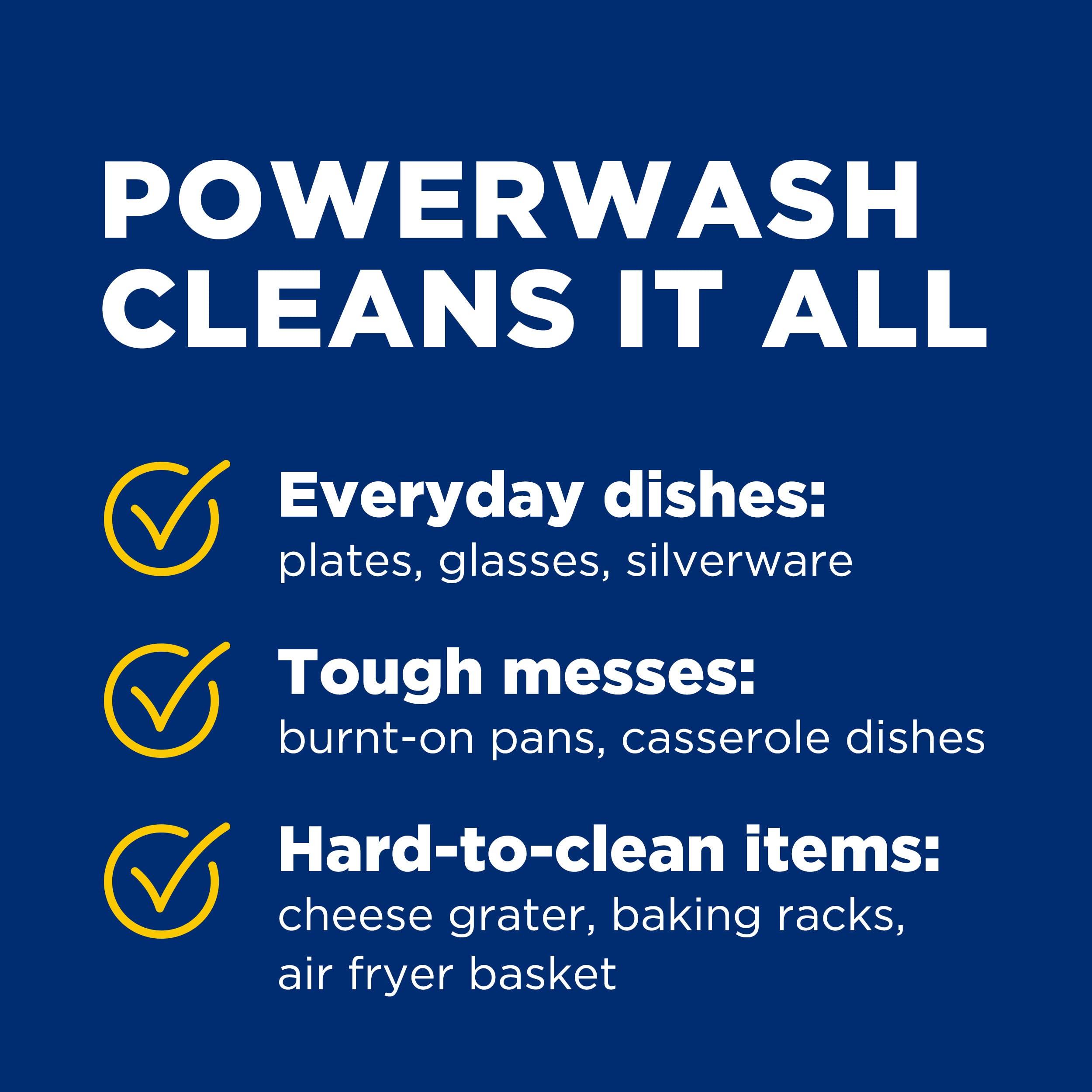 Dawn Dawn Powerwash Spray, Dish Soap, Dishwashing Liquid, Cleaning Supplies, Lemon, 1 Starter Kit + 3 Refills, 4 units of 16oz (64oz)