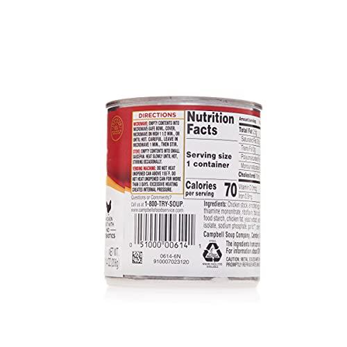 Campbell's Campbell’s Classic Low Sodium Ready to Serve Chicken Noodle Soup, 7.25 Ounce Cans, 24-Pack