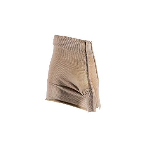 Truform Truform Lymphedema Compression Gauntlet, 15-20 mmHg Post Mastectomy Support, Beige, Small