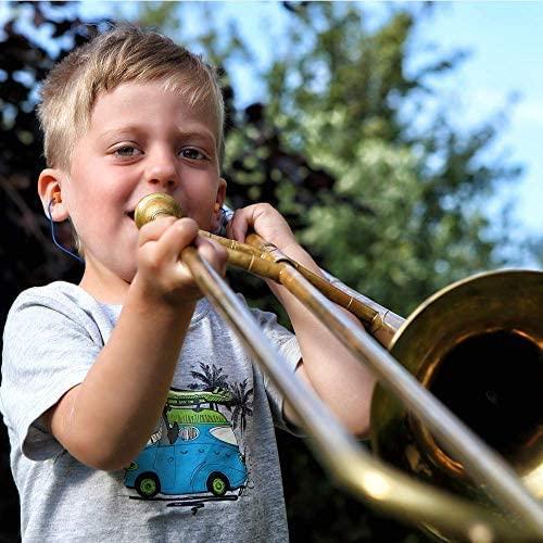 Hearos HEAROS Just for Kids Foam Ear Plugs, X-Small, Corded Hearing Protection, NRR 28, 3 Pairs