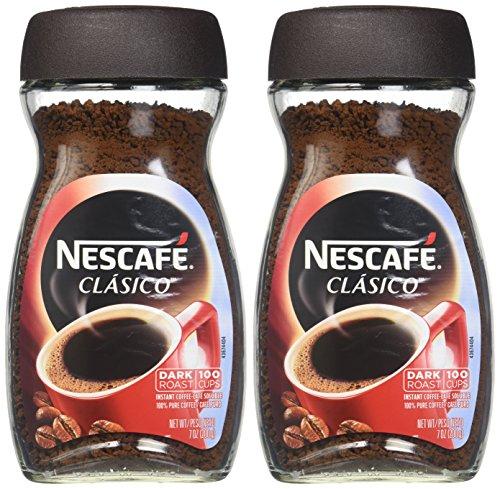 Nestle Nescafe Clasico Instant Coffee, 7oz., (Pack of 2)