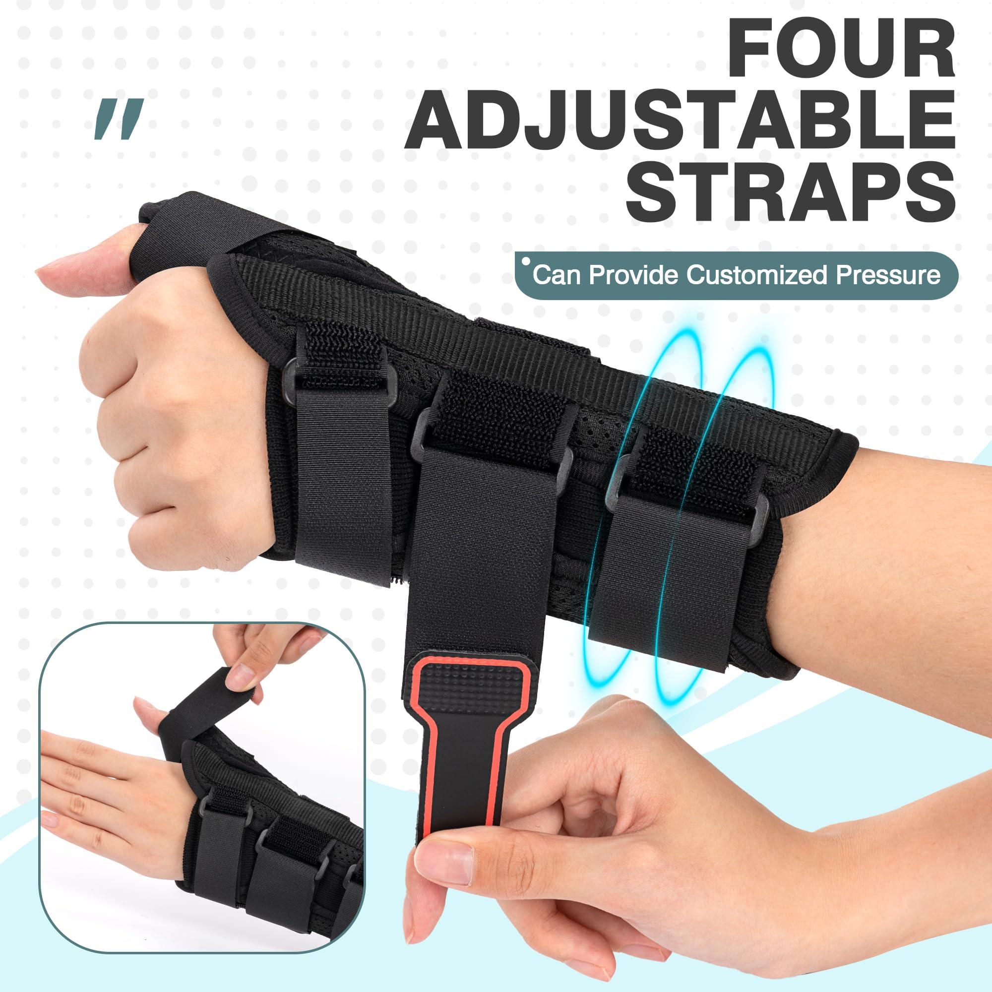 Medibot Medibot Wrist Brace & Thumb Spica Splint, for De Quervain's Tenosynovitis, Tendonitis, Carpal Tunnel & Arthritis Wrist Support Thumb Splint (Right Hand - Small)