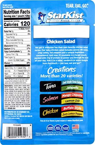 StarKist StarKist Chicken Creations Chicken Salad - 4.5 oz Pouch 12 Count(Pack of 1)