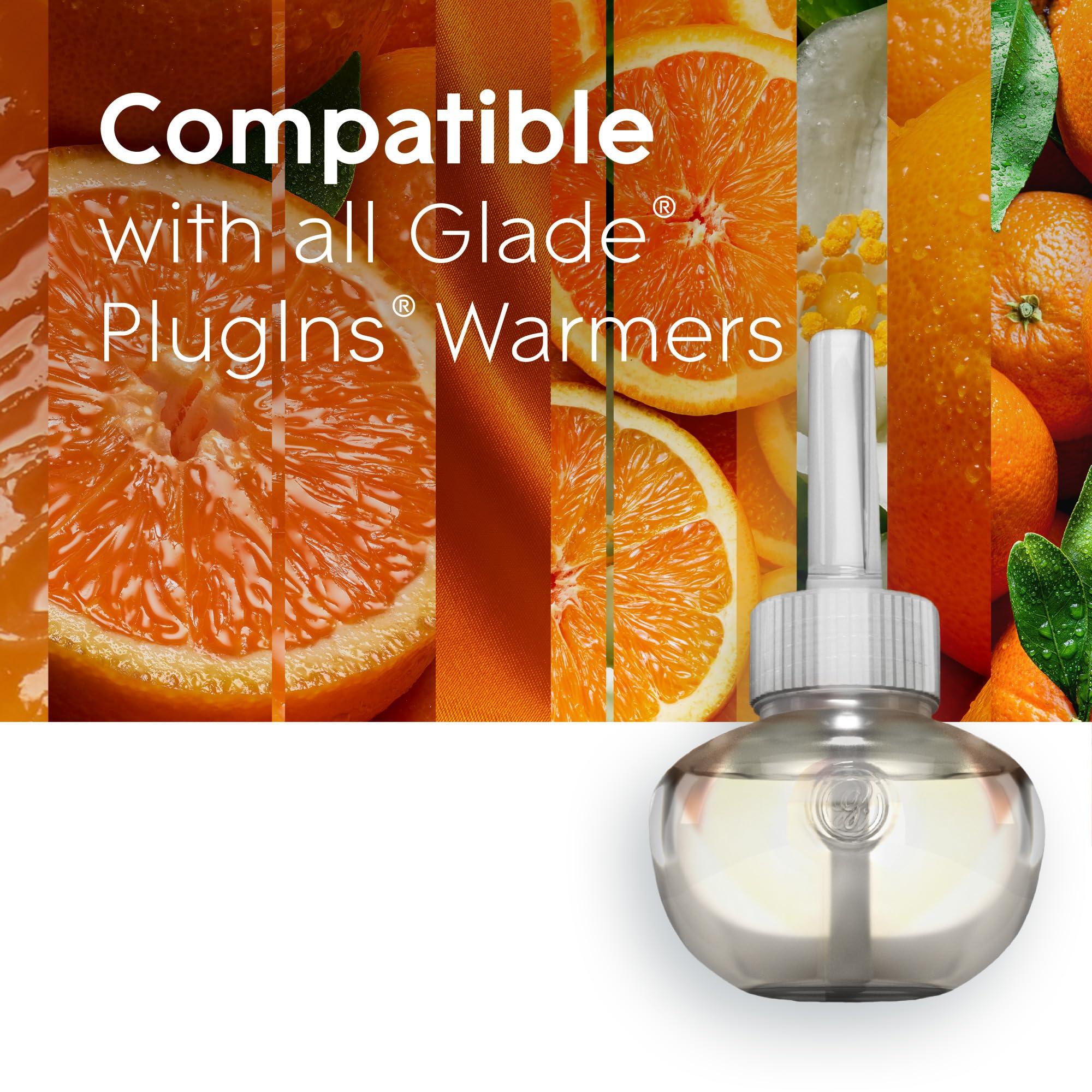 Glade Glade Aromatherapy PlugIns Refills Air Freshener, Scented and Essential Oils for Home and Bathroom, Uplift Your Day Scent, 1.34 Fl Oz, 2 Count