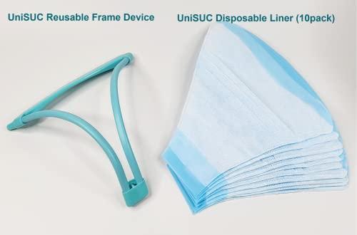 UniSUC UniSUC Unisex Urinary Catheter Starter Kit Siphoning System Adult Personal Care Disposable Liners Reusable Frame - Keeping You Dry All Night - External Catheter
