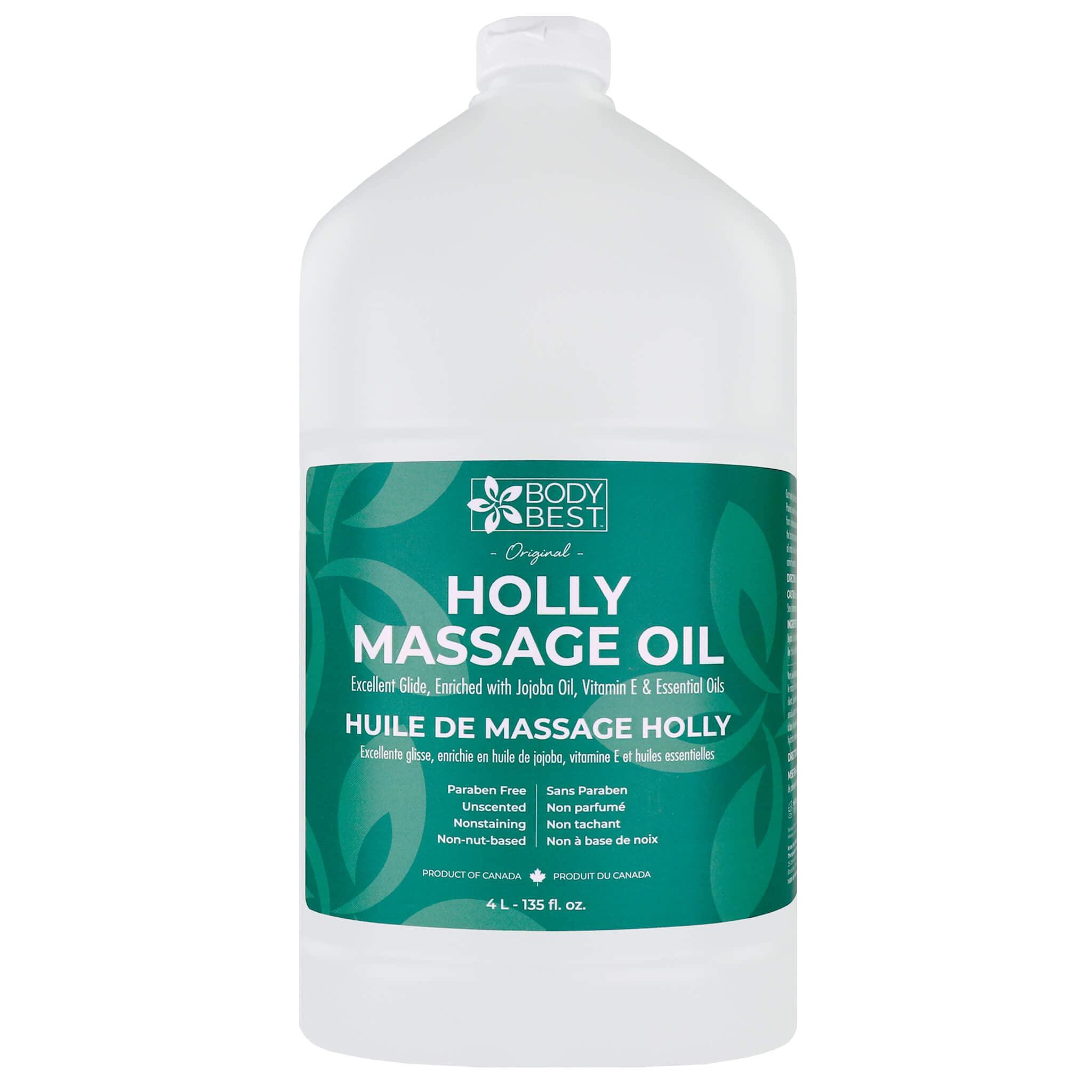 Know Your Body Best Holly Oil Massage Oil (1 Gallon)
