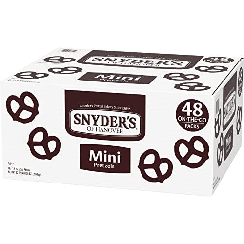 Snyder's of Hanover Snyder's of Hanover, Mini Pretzels, Individual Packs, 48 Ct