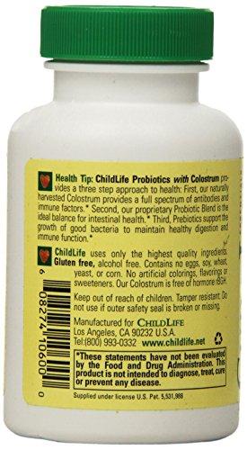 CHILDLIFE ESSENTIALS Child Life Colostrum with Probiotics Powder, 1.7 Ounce, (Pack of 12)