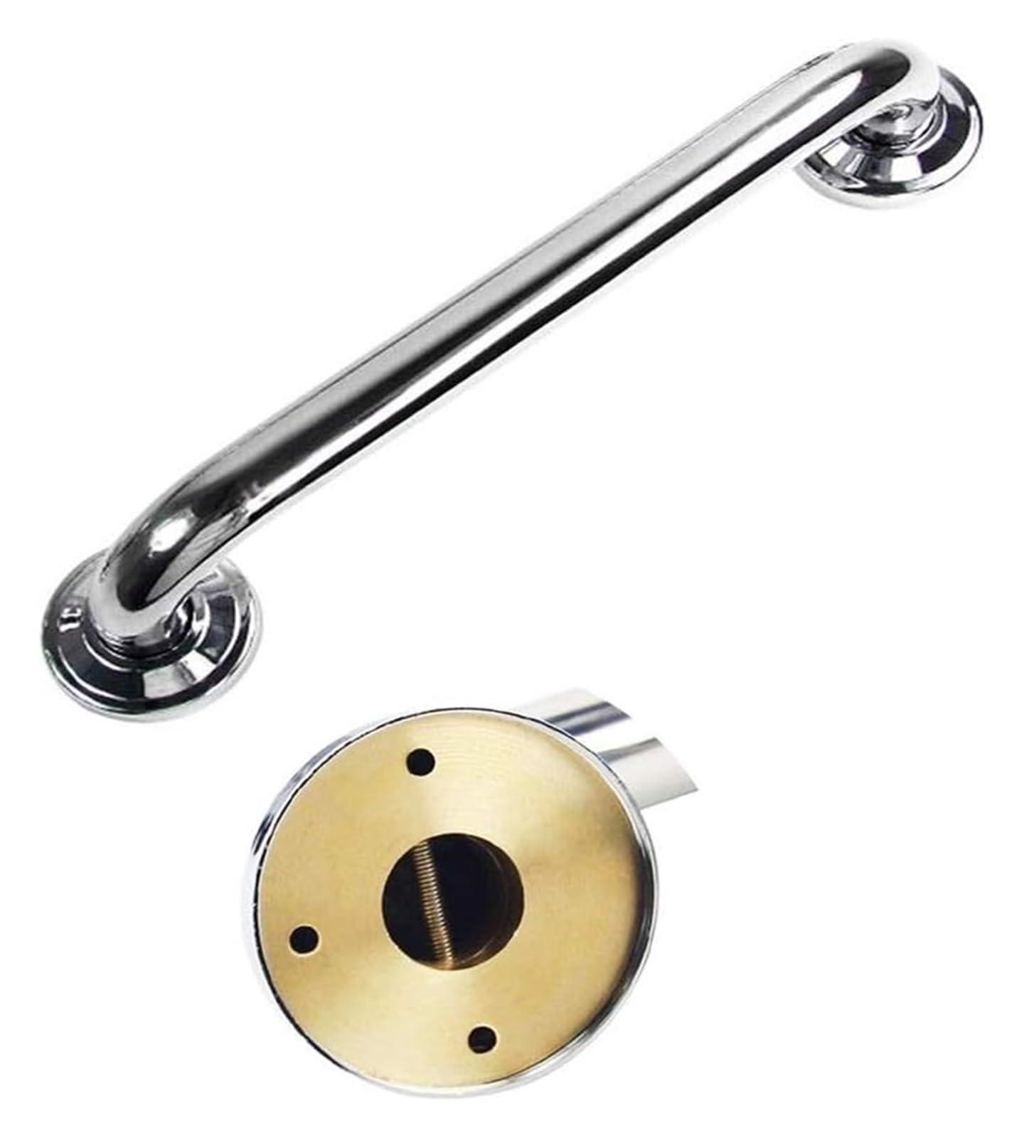 TiStm Grab Bar Bathroom Grab Bars Polished Chrome for Bathroom, 20-Inch Stainless Steel Safety Handrail for Bathtubs and Showers Anti-Slip Support Grip for Disabled Elderly C (Color : Colorful Chrysanthemu