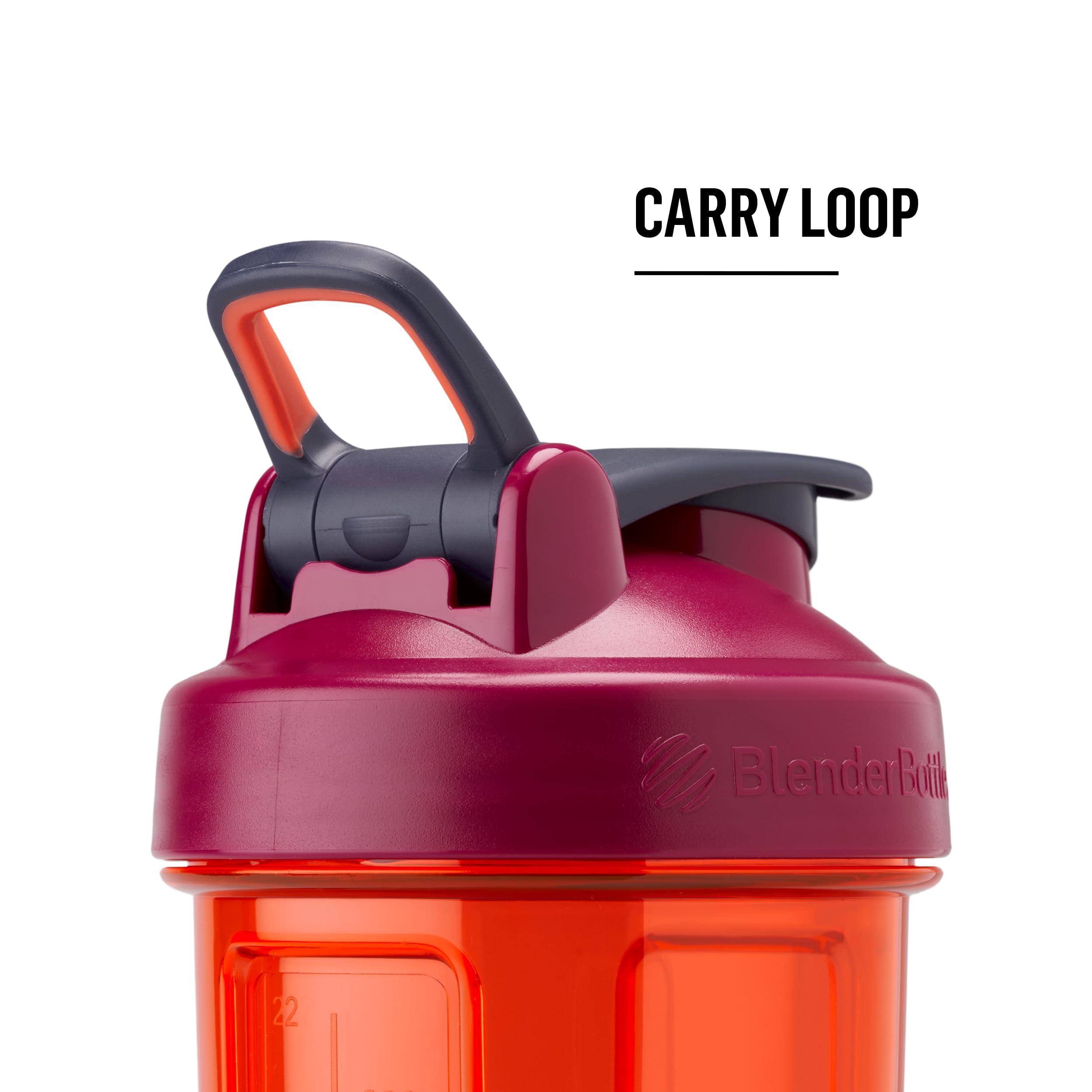 BlenderBottle BlenderBottle Shaker Bottle Pro Series Perfect for Protein Shakes and Pre Workout, 24-Ounce, Green