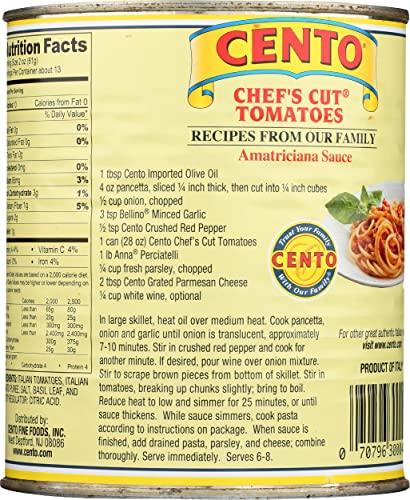 Cento Cento Chef's Cut Tomatoes 28 Ounces