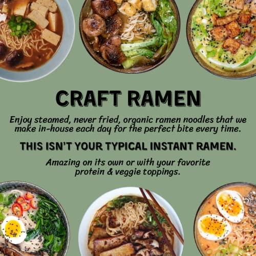 Mike's Mighty Good Mike's Mighty Good Vegetarian Miso Soup - Instant Ramen Noodles - Organic and Non-GMO Instant Noodles - Miso Ramen - Vegan Ramen Soup - 2.1 Ounces - 7 Pillow Packs