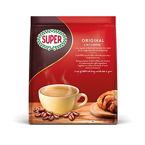 SUPER SUPER Original 3 in 1 Instant Coffee - 800g, 40 Sticks
