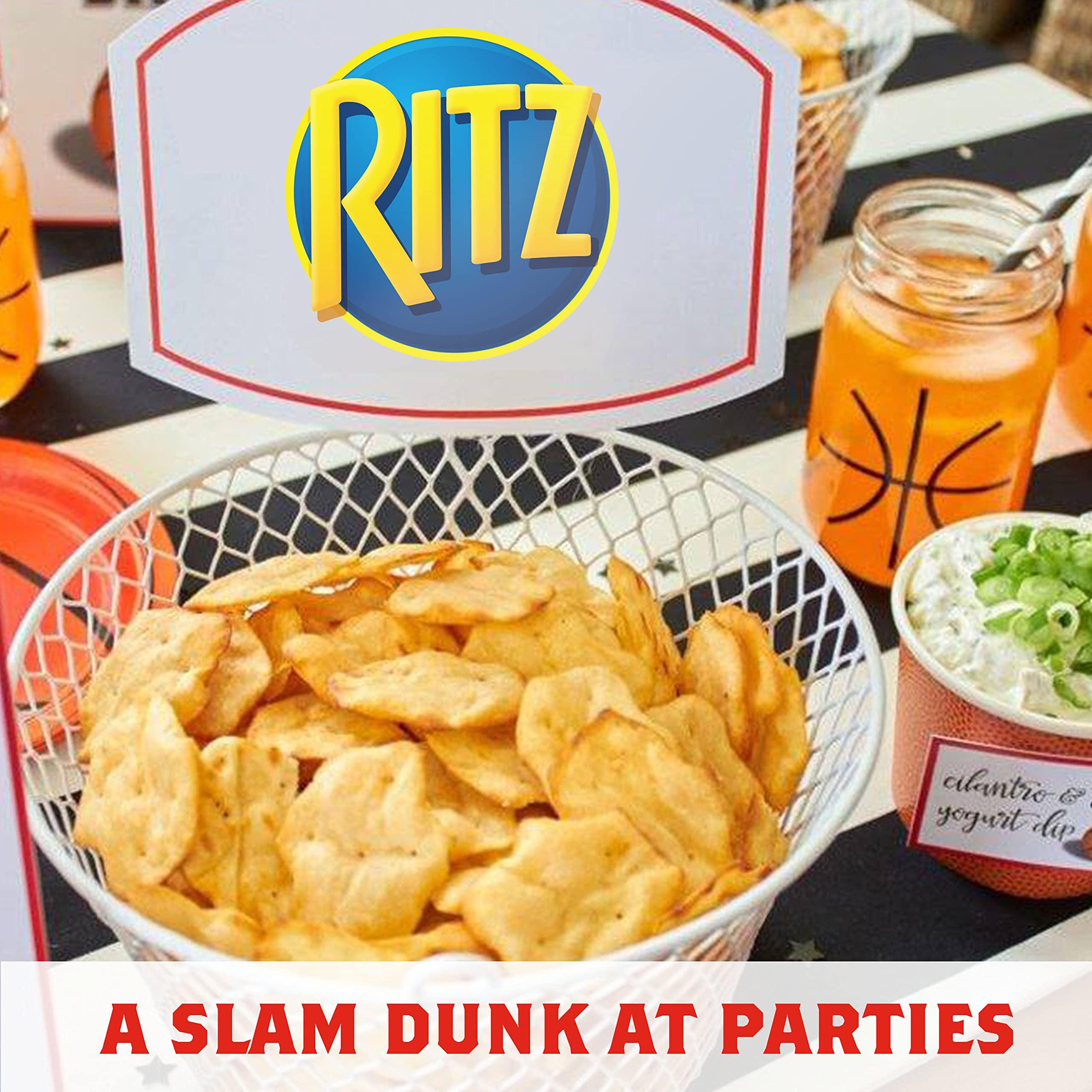 Ritz RITZ Crisp and Thins Cream Cheese and Onion Chips, 6 - 7.1 oz Bags