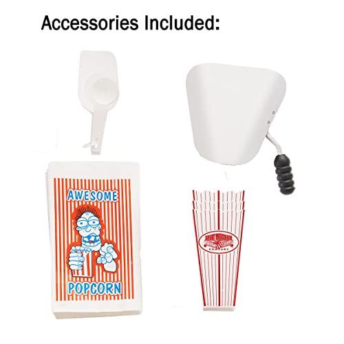 Great Northern Popcorn Superior Popcorn Hot and Fresh Popcorn Machine - Black, 8 Ounces