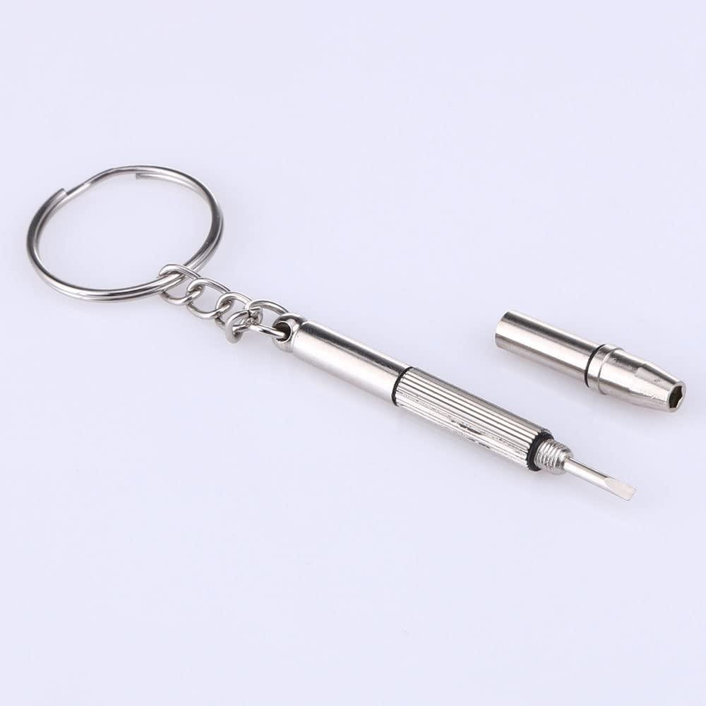 SEIWEI 1000pcs Eyeglass Screws Repair Kit, Glasses Repair Screws with 4 in 1 Screwdriver | Tweezer | Screws Caps | Washers | Nuts, Small Screws for Glasses Repair Clock Eyeglass Sunglasses Watch