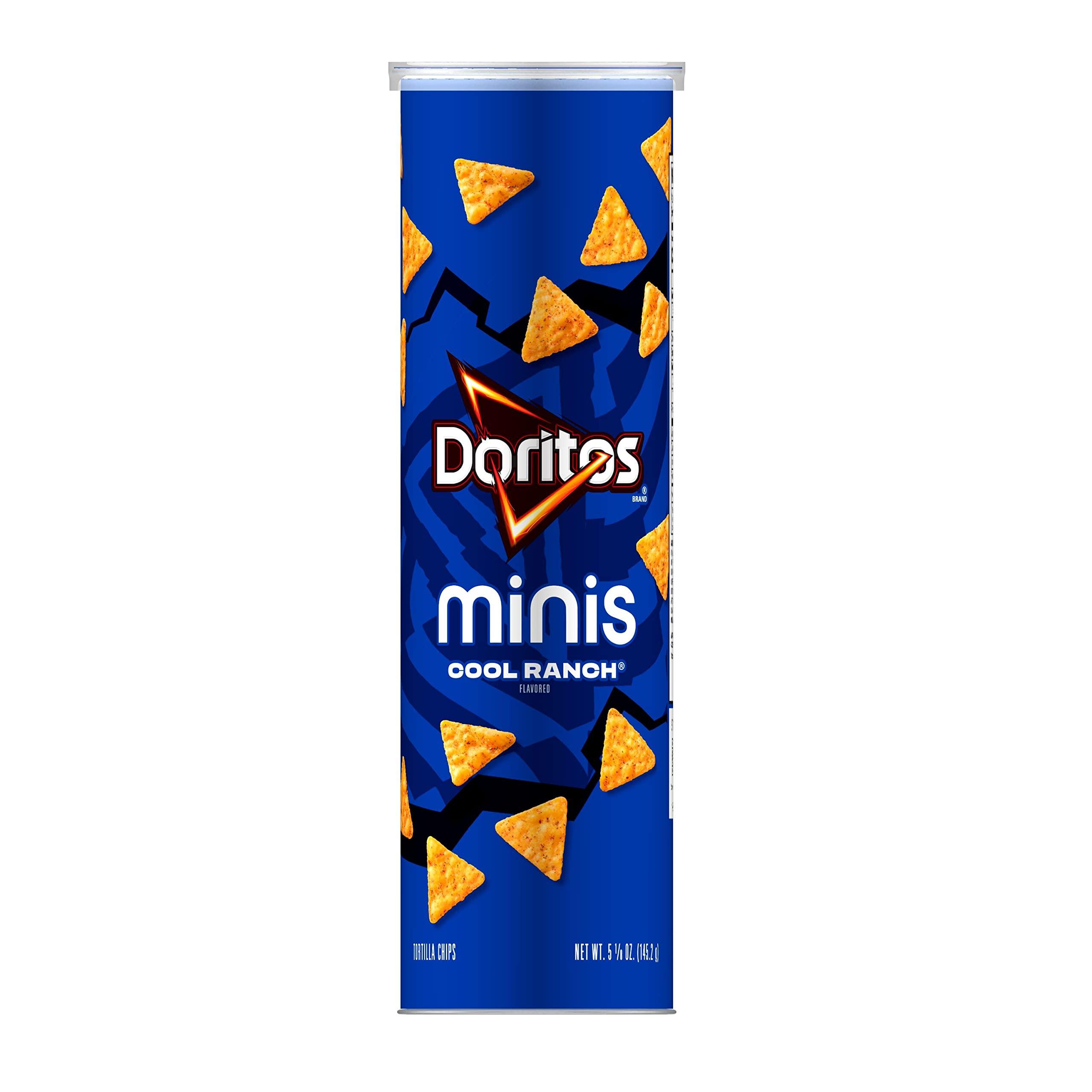 Frito Lay Doritos, Minis Cool Ranch, 5.12 Ounce