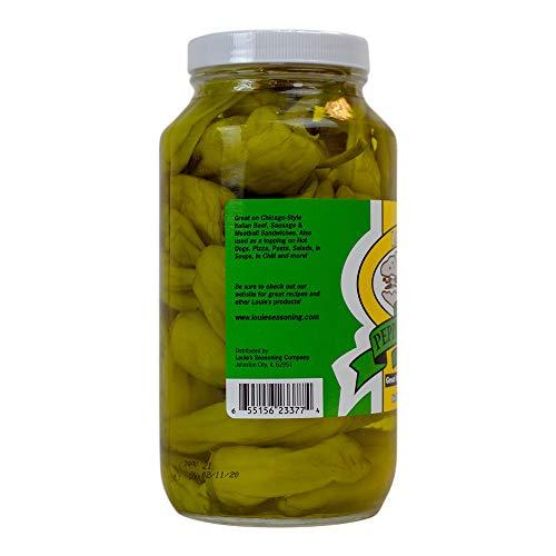 Louie's Seasoning Company Louie's Whole Pepperoncini Peppers - 3 Pack (24oz Jars)