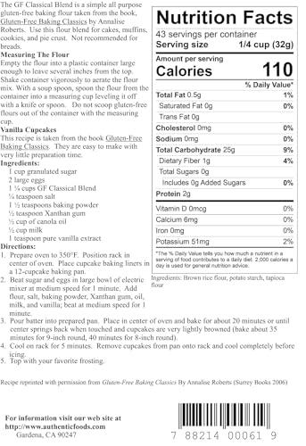 Authentic Foods Authentic Foods Gluten Free Classical Blend - 3 lbs