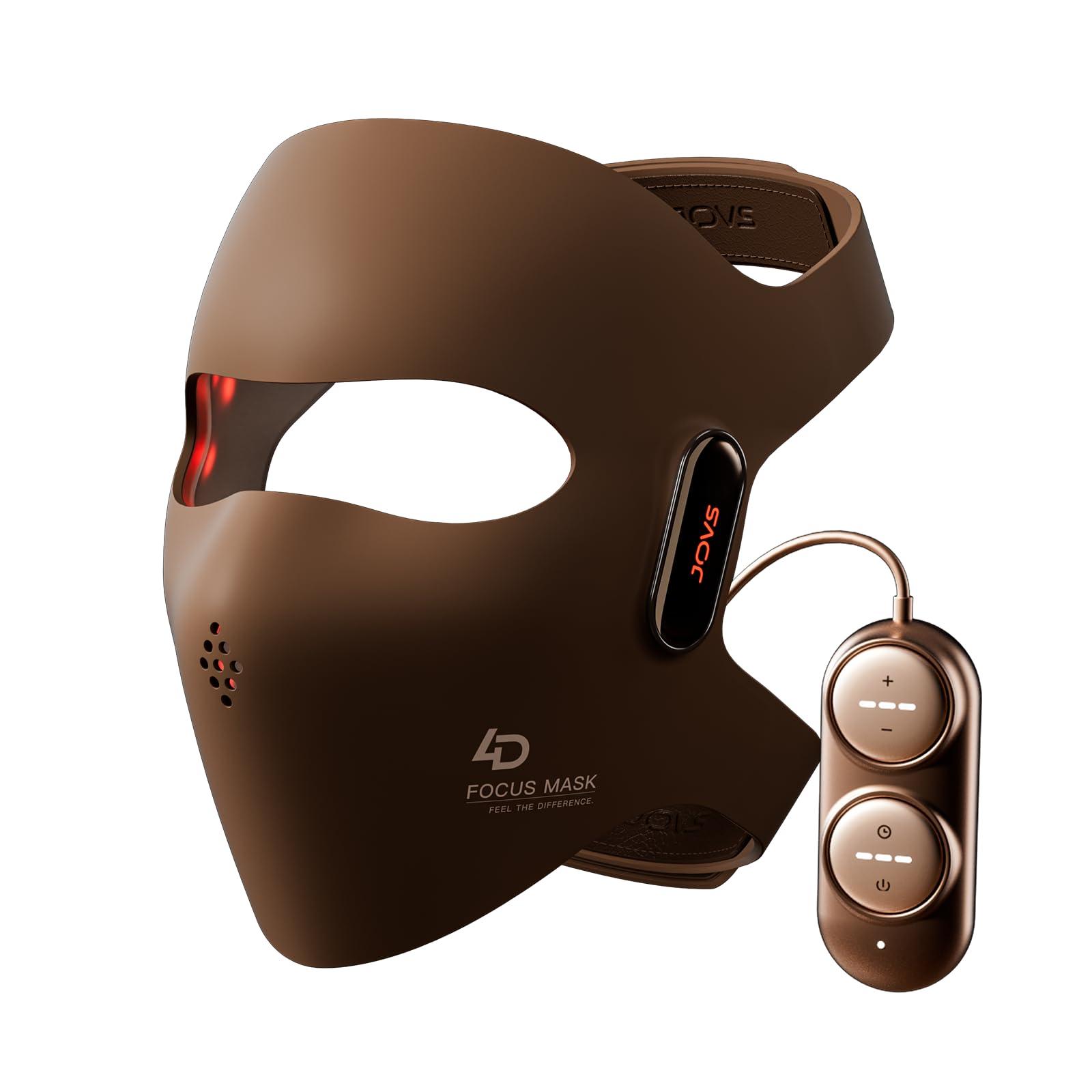 JOVS JOVS 4D Laser Light Therapy Mask - Red Light Therapy for Face, FPT Technology, 4 Wavelengths, Anti-Aging