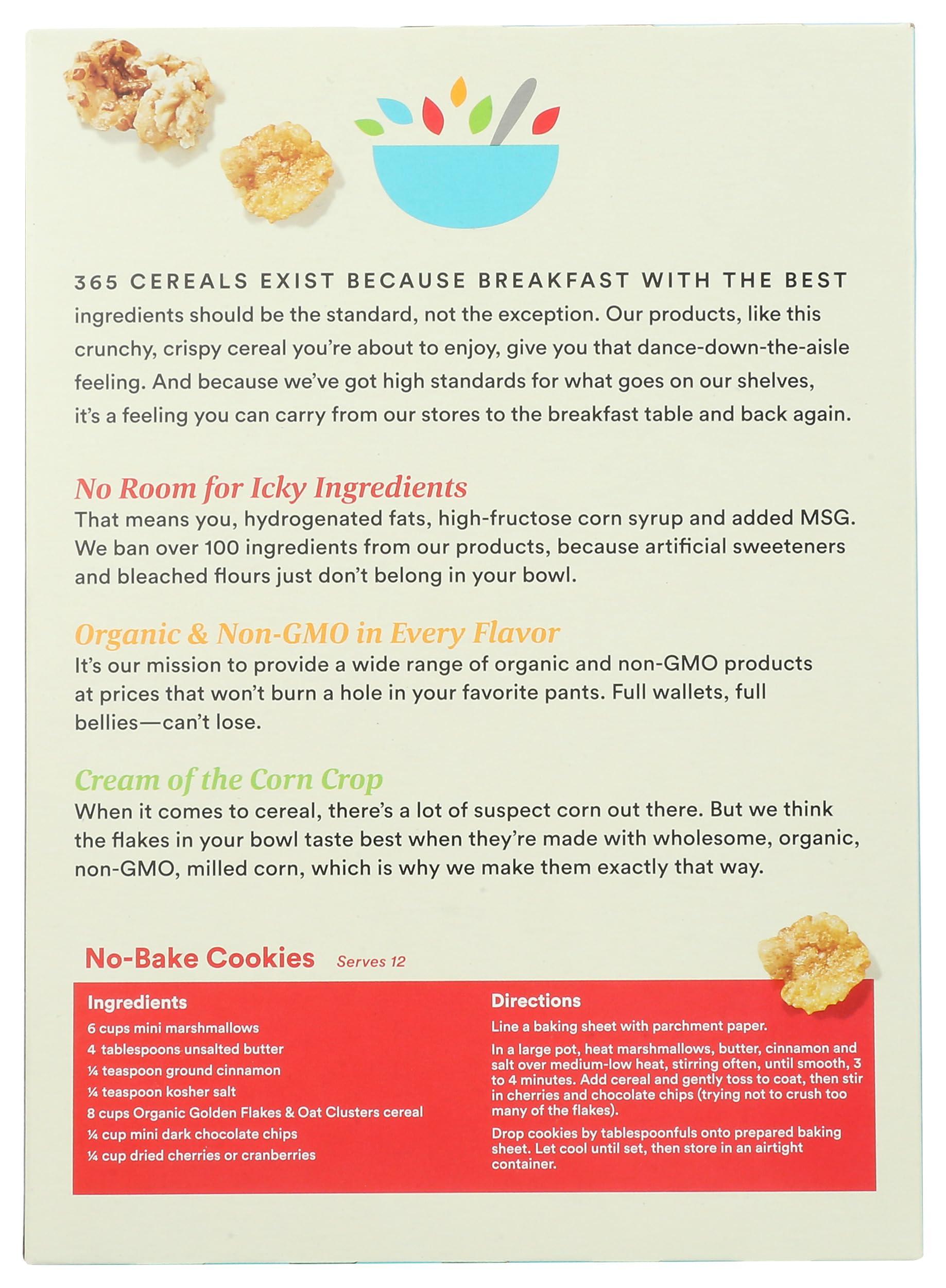 365 by Whole Foods Market 365 by Whole Foods Market, Organic Golden Flakes & Oat Clusters