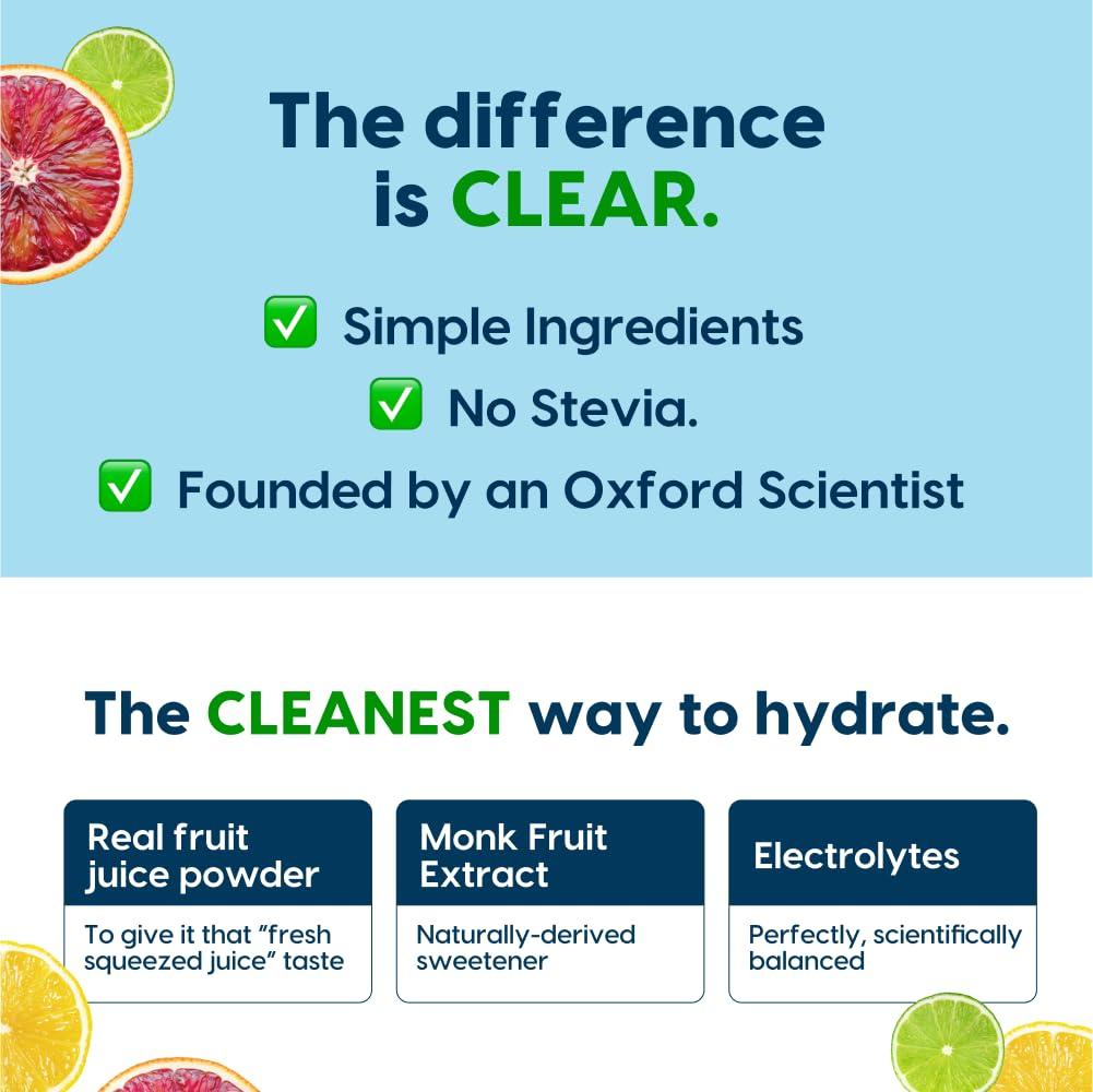 HYDRANT HYDRANT Blood Orange Rapid Hydration Drink Mix, 3.1 OZ