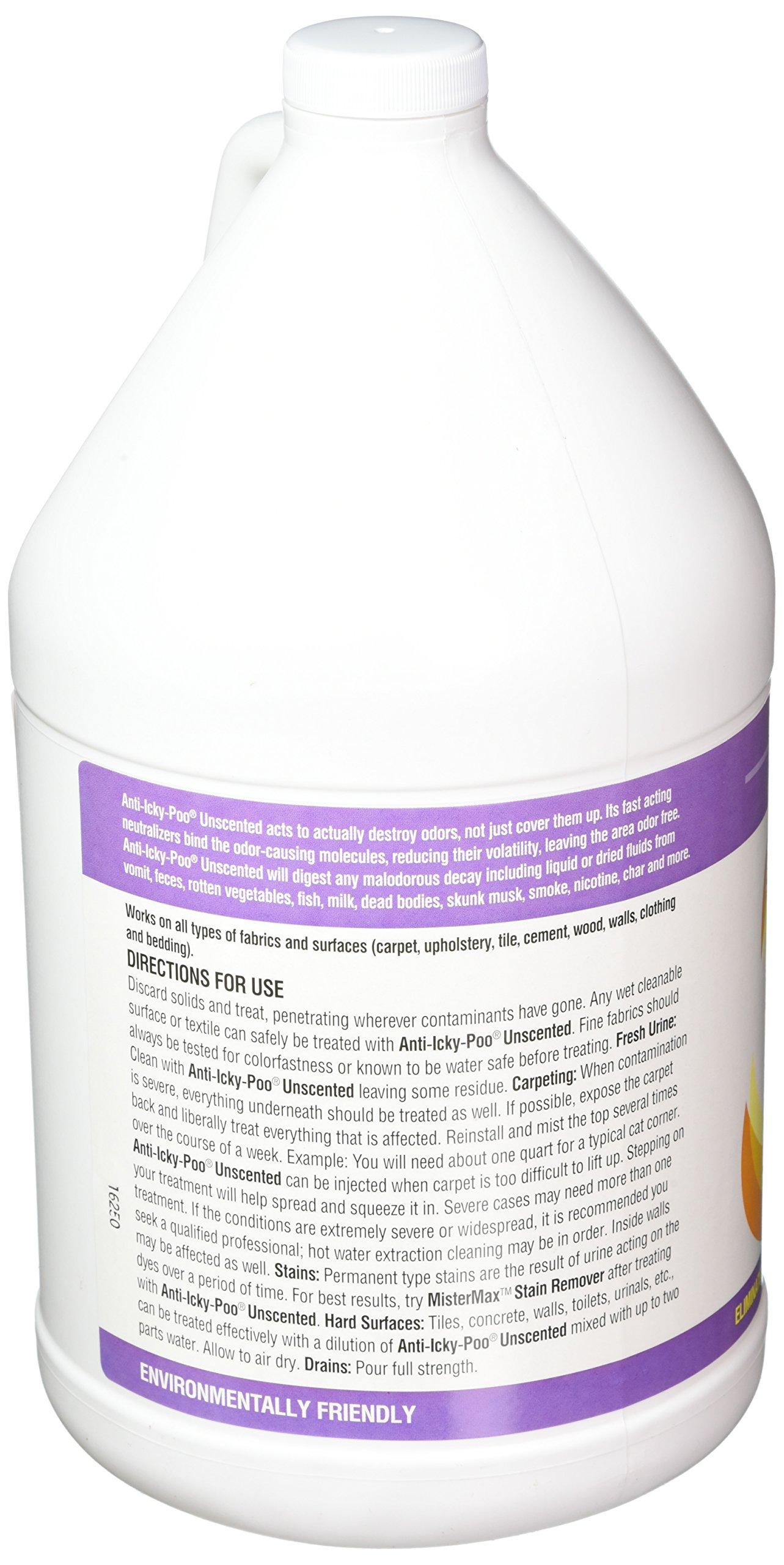 Mister Max Mister Max Anti Icky Poo UNSCENTED Odor Remover Starter KIT! 10 x 10 x 10 inches