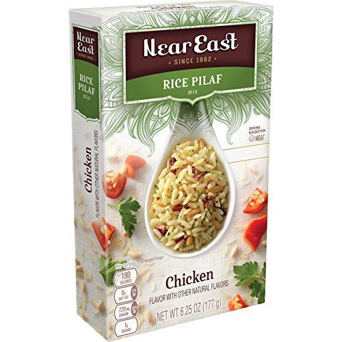 Quaker Near East Rice Pilaf Mix, Chicken, 6.25oz Boxes (12 Pack)