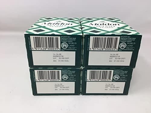 Maldon Salt (4 Pack) - Maldon Salt - Sea Salt MAL-MAL125 | 125g | 4 Pack Bundle
