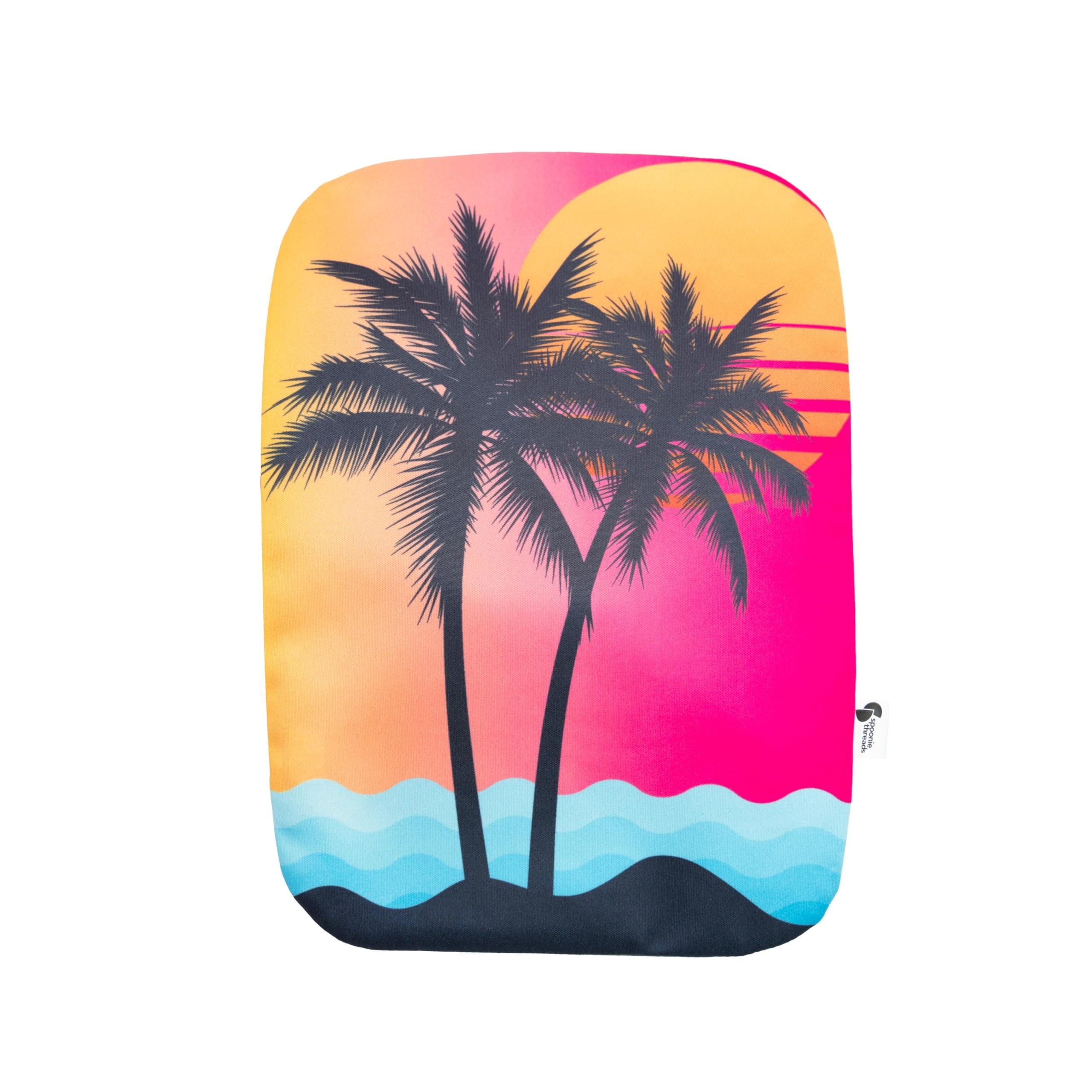 Spoonie Threads Spoonie Threads Sunrise Elastic Ostomy Bag Cover | Fashionable & Adjustable Colostomy Stoma Ileostomy Pouches | Sunrise, 5x8 (Small Opening)