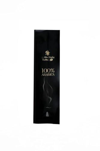 Afro Sheba Coffee Afro Sheba Coffee - Whole Bean Medium Roast Coffee - Full Body - Ethiopian Single Origin - Ground - Low Acid - Washed & Natural - 1 lb (16 oz) (Yirgacheffe)