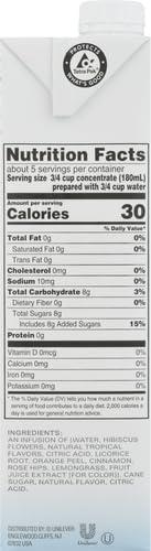 TAZO Tazo Concentrate For a Refreshing Cup of Tea Iced Passion Served Iced, Caffeine Free 32 oz