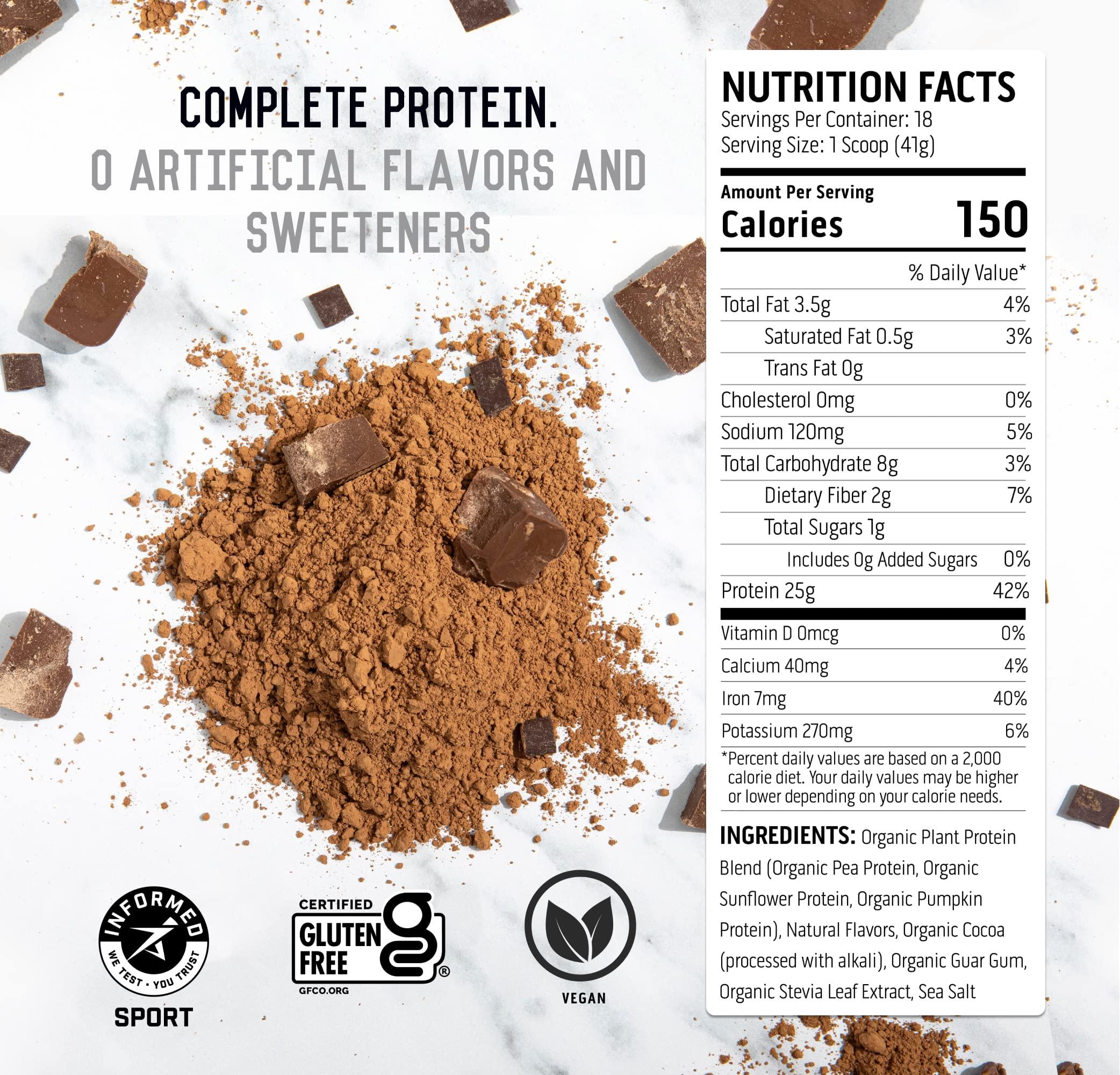 Ascent Ascent Whey + Plant Protein Powder - Chocolate Peanut Butter 2 lb & Chocolate 18 Servings