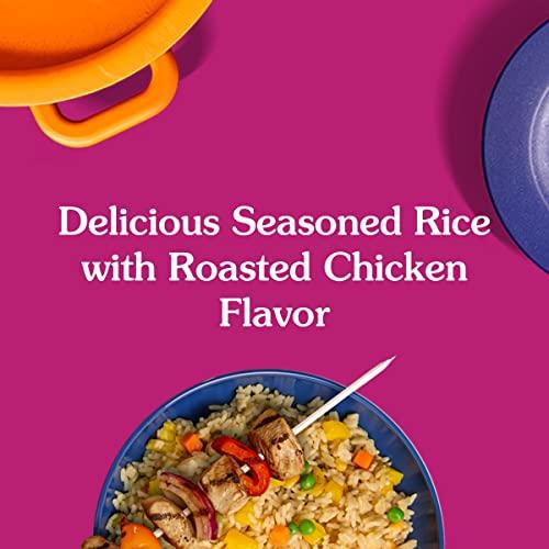 BEN'S ORIGINAL BEN'S ORIGINAL Ready Rice Roasted Chicken Flavored Rice, Easy Dinner Side, 8.8 oz Pouch (Pack of 12)