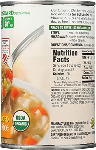 Health Valley Health Valley Soup Chicken Rice No Salt, 15 oz