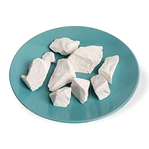 HITT HITT Premium Edible Chalk - Natural Most Crunchy Edible Chalk for eating 7 oz (200 gr) - Zero Additives Organic Russian Edible Chalk Chunks - ASMR Food