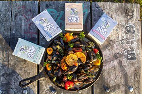 Celtic Sea Salt Celtic Sea Salt Flake Salt 5.3 Oz (150 G), Natural, Handcrafted, Gourmet, Salt Flakes, Salty, 5.3 Oz (Pack of 1)