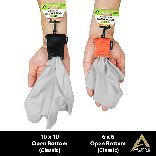 SPUDZ SPUDZ Classic | Microfiber Cloth Screen Cleaner and Lens Cleaner | Open Bottom | Multi-Camo | 10 x 10 Inches