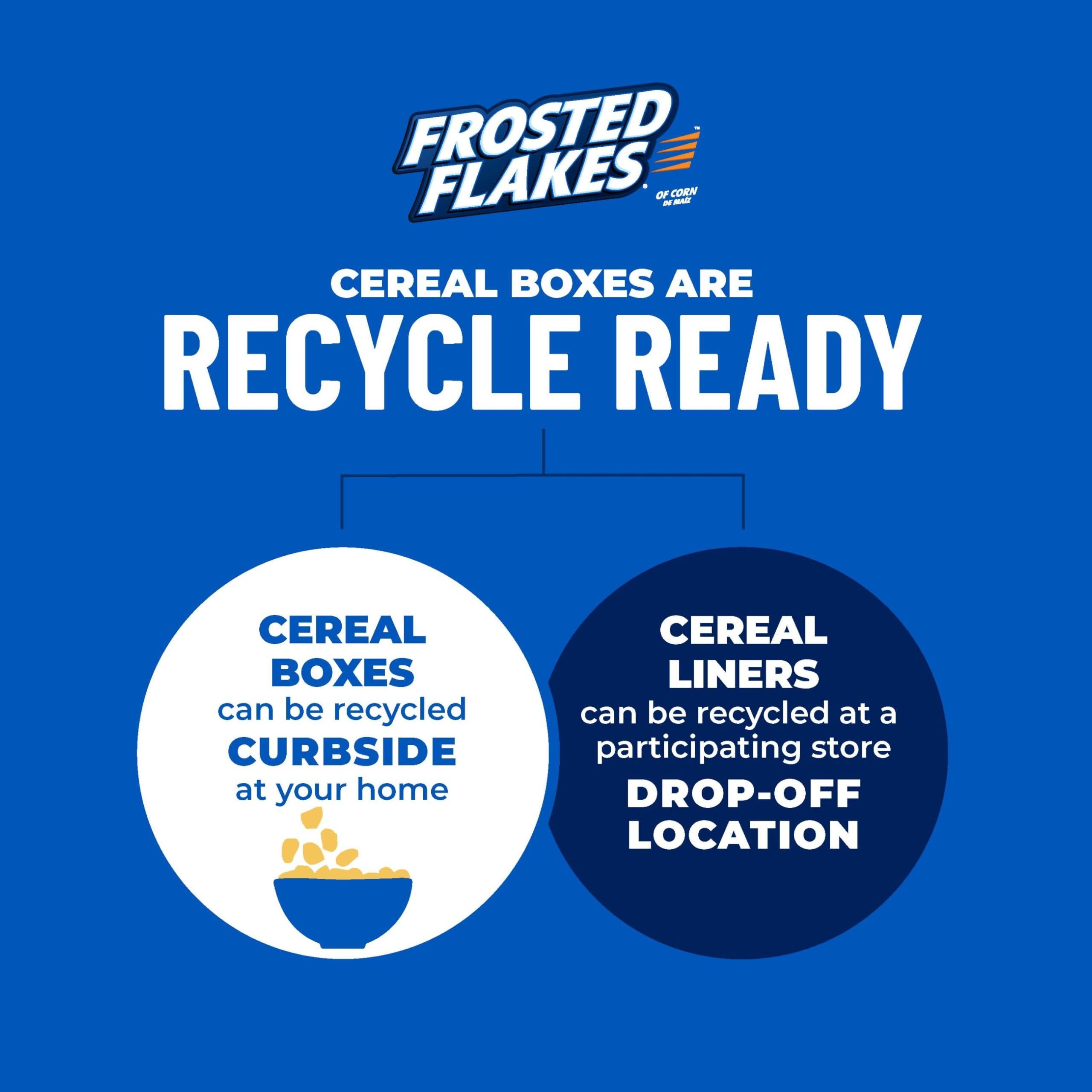 Frosted Flakes Kellogg\'s Frosted Flakes Breakfast Cereal, Kids Cereal, Family Breakfast, Original, 12oz Box (1 Box)