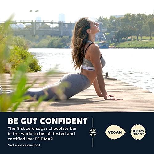 THE GOOD CHOCOLATE The Good Chocolate - Himalayan Salt Keto Chocolate Mini Bars, Zero Sugar, Lower Net Carb Snack, Lower Calorie, Vegan Chocolate Candy, 1 Snack Pack