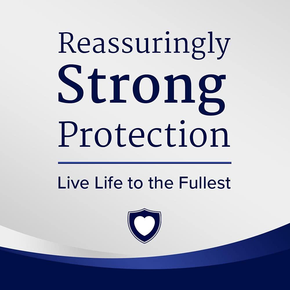 NorthShore NorthShore GoSupreme Lite Incontinence Underwear, 6-Hour Pullup Style, Medium, 56 Count Case, White, 30-40 inches, Unisex Adult Diapers