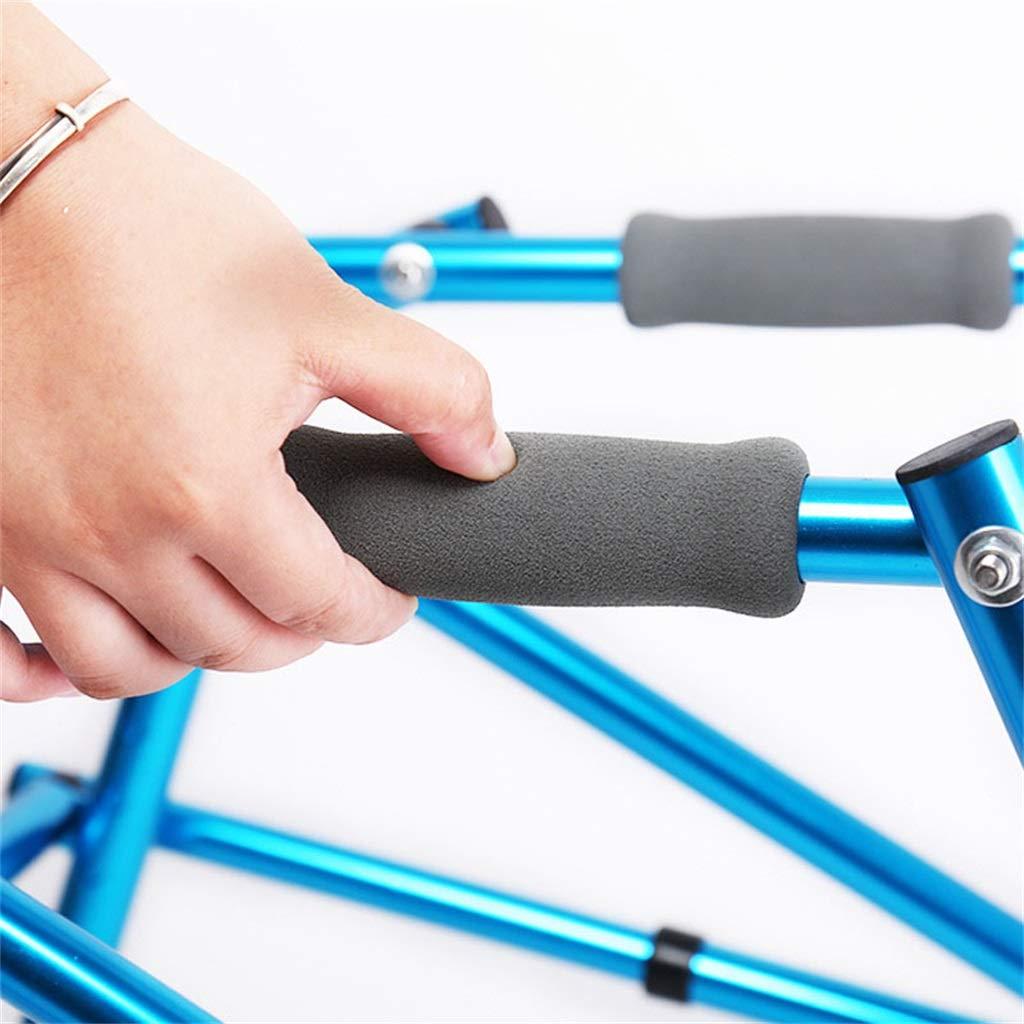 LIYIN- Walker LIYIN- Walker Children Walking Frame with 2 Wheels, Portable Walking Frames Ergonomic Handle and Adjustable Height (Blue)