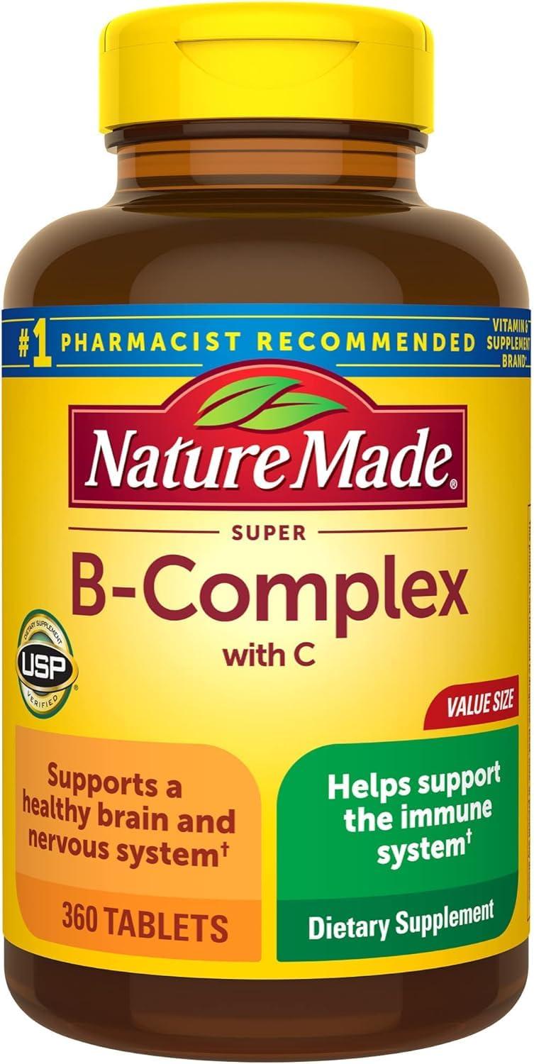 Nature Made Nature Made Super B Complex Tablets, Value Size, 360 Count