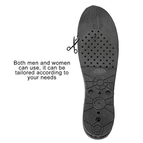 TMISHION Increase Insoles, Height Adjustable 4 Layer Increase Insoles Unisex PU Height of heel lift Highest insoles(03# 3 Layers)