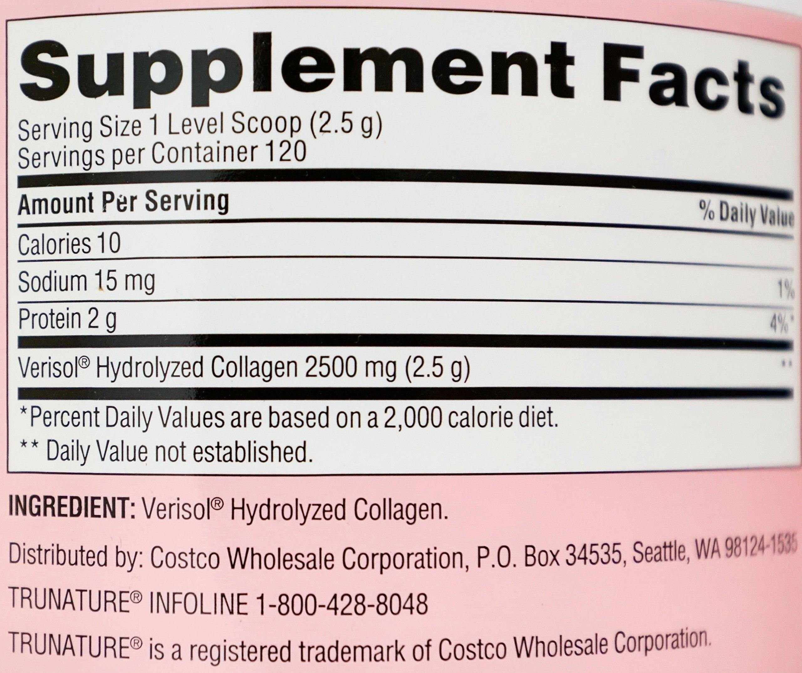 WorryFree Gadgets Worry Free Gadgets C-1215667 Trunature Verisol Collagen Pow Perp Healthy Skin With Bioactive