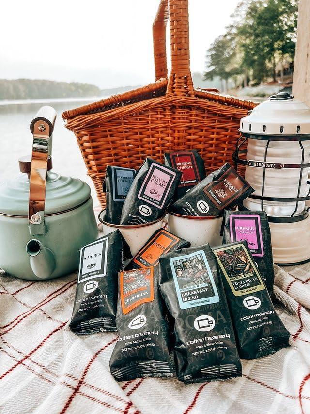 Coffee Beanery Colombian Specialty Coffee | 1 bag - 1.75oz Try Me Size Coffee Sampler | Medium Roast