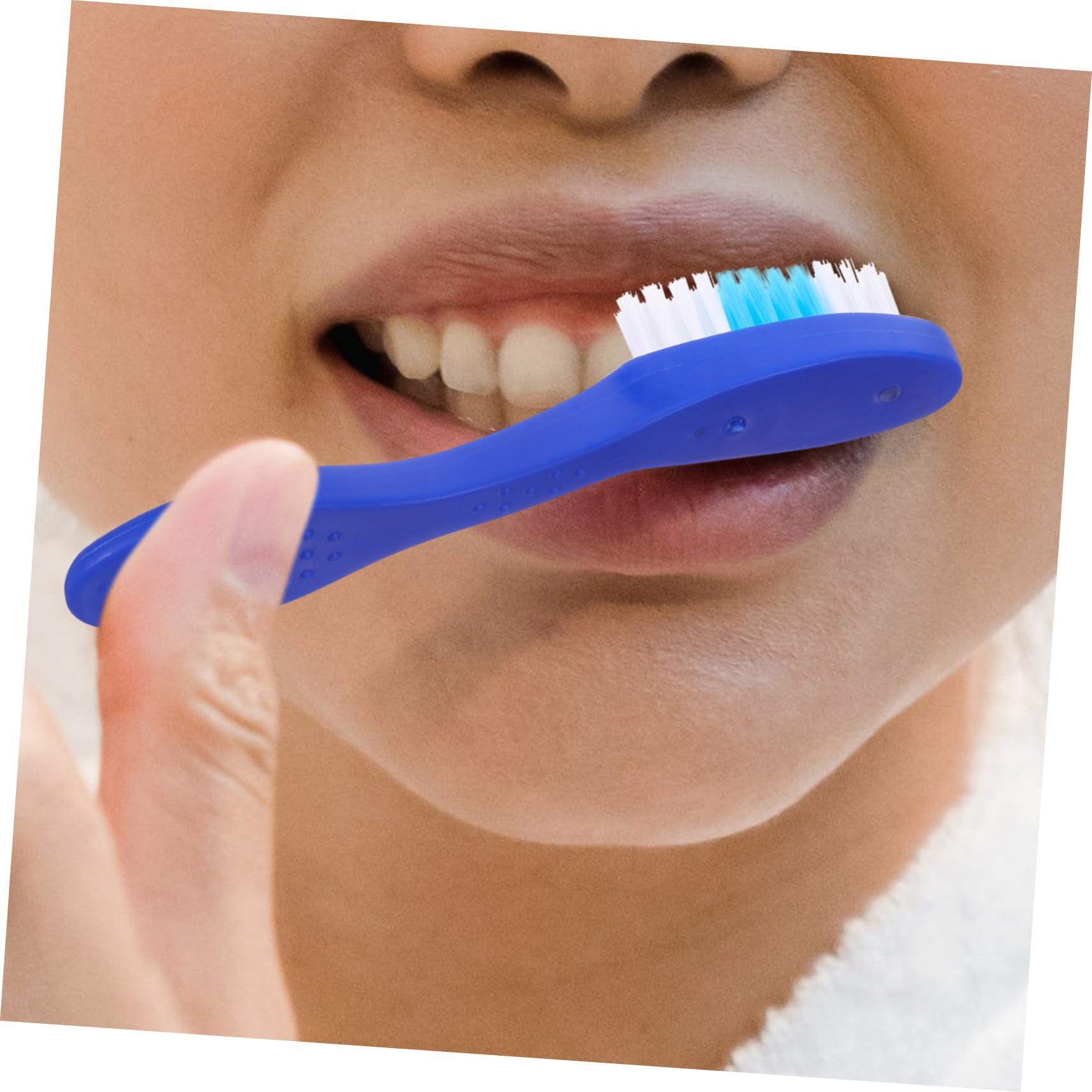 COOLHIYA COOLHIYA 10pcs Prison Toothbrush Tooth Brush Small Toothbrush Mini Toothbrush Portable Toothbrushes Soft Bristles Toothbrushes Oral Cleaning Brush Set Soft Nylon Travel Short Handle